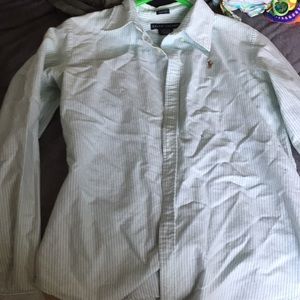 Polo bottom down shirt.